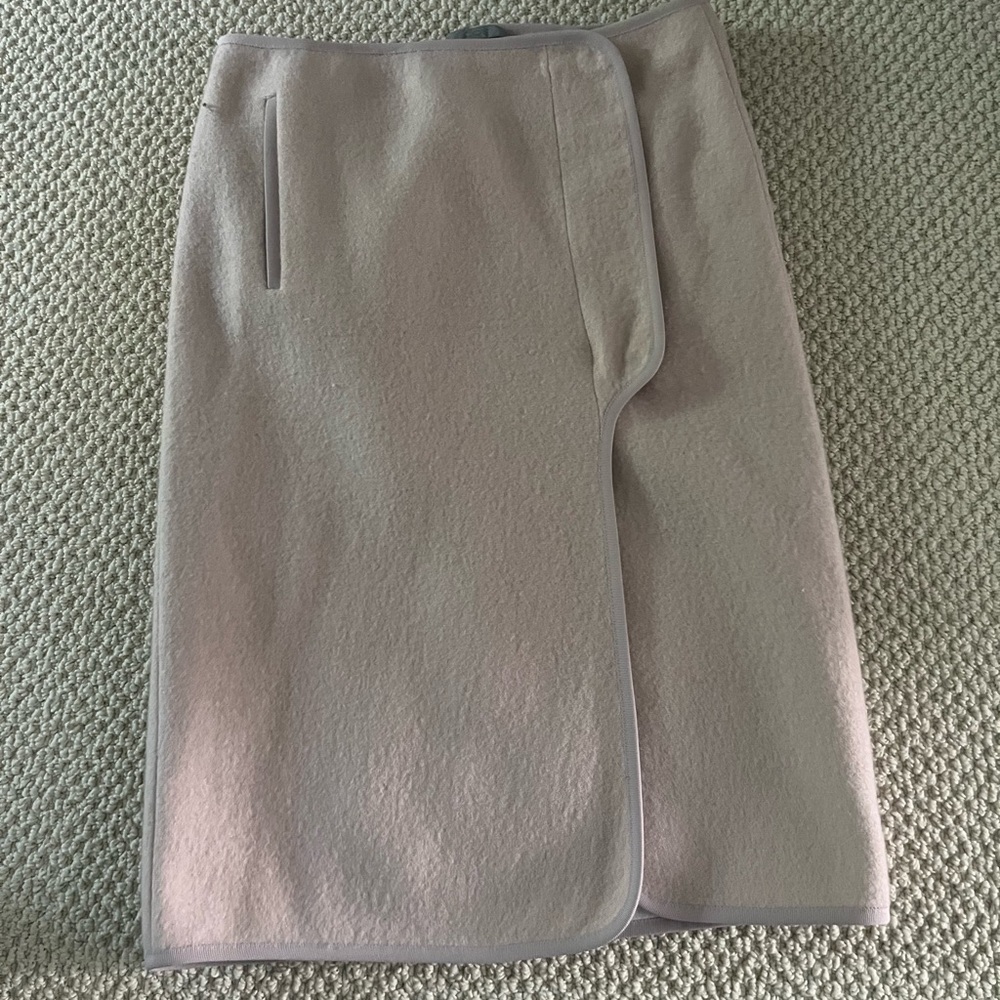 COS Pale Pink Wrap Pencil Skirt